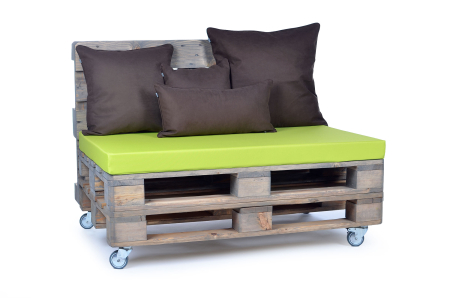 Palettenkissen Nylongewebe 120x80x8 kiwi