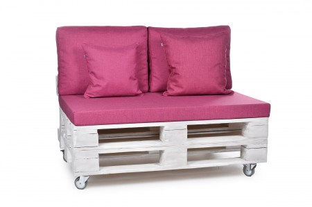 Palettenkissen-Matratzenkissen-Softline 120x42x8 pink-2