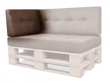 MAXX Seitenkissen-Softline hellbraun