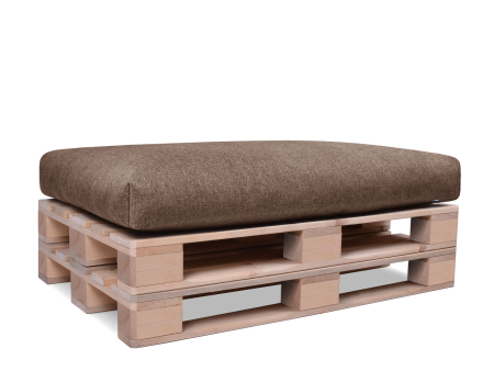 MAXX Palettenkissen-Softline hellbraun