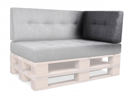 MAXX Seitenkissen-Softline silber