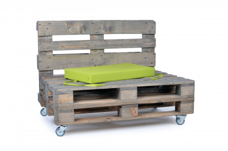 Palettenseitenkissen Nylongewebe 72x42x8 kiwi