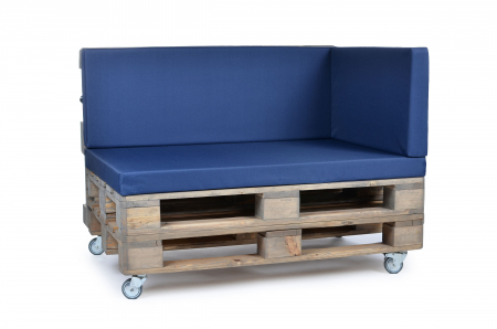 Palettenseitenkissen Nylongewebe 72x42x8 marine