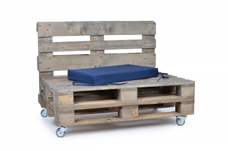 Palettenseitenkissen Nylongewebe 72x42x8 marine