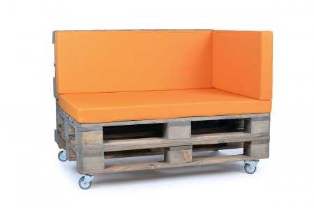 Palettenseitenkissen Nylongewebe 72x42x8 orange