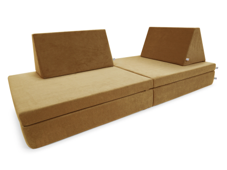 Spielsofa für Kinder SENFGELB