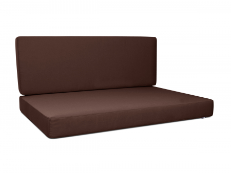 Palettenkissen Sunline Uni 80x60x12 Premium (Outdoor) braun-4