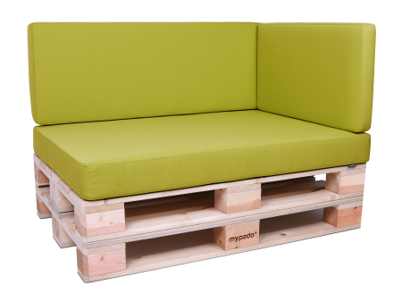 Palettenkissen Sunline Uni 60x42x8 Premium (Outdoor) grün-2