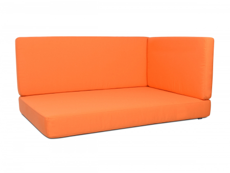 Palettenkissen Sunline Uni 72x42x8 Premium (Outdoor) orange-5
