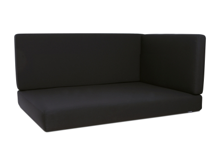 Palettenkissen Sunline Uni 80x60x12 Premium (Outdoor) schwarz-5