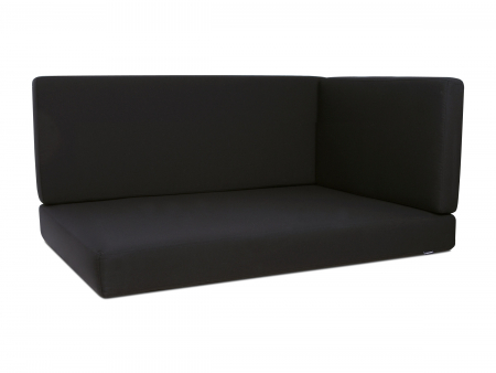 Palettenkissen Sunline Uni 72x42x8 Premium (Outdoor) schwarz-5