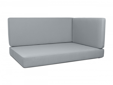 Palettenkissen Sunline Uni 80x60x12 Premium (Outdoor) silber-5