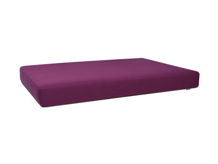 Palettenkissen Sunline Uni 120x42x8 Premium (Outdoor) purpur-3