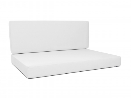 Palettenkissen Sunline Uni 60x42x8 Premium (Outdoor) weiss-4