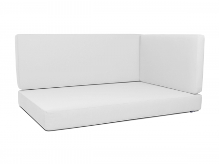 Palettenkissen Sunline Uni 60x42x8 Premium (Outdoor) weiss-5