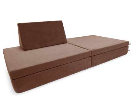Spielsofa für Kinder ROSTBRAUN