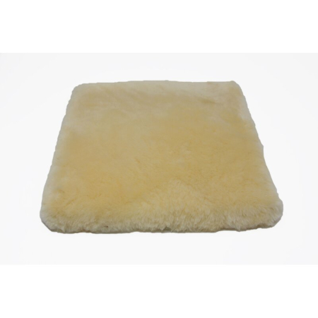 Sitzkissen Lammfell Vollfell Med./Natur 40x40cm-2