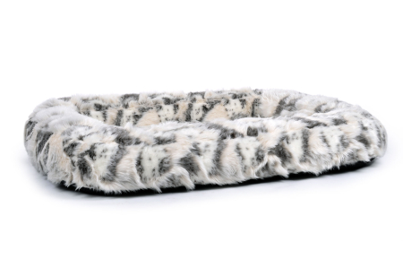 Hundebett Spring Fake Fur 110x90 cm brauncreme