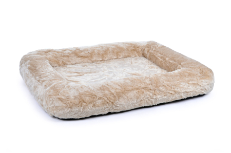 Hundebett Spring Fake Fur 110x90 cm creme