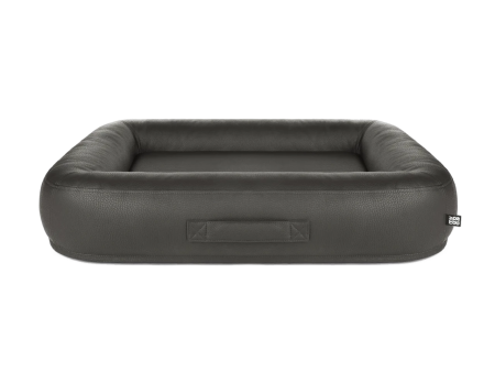Hundebett Loui Kunstleder taupe