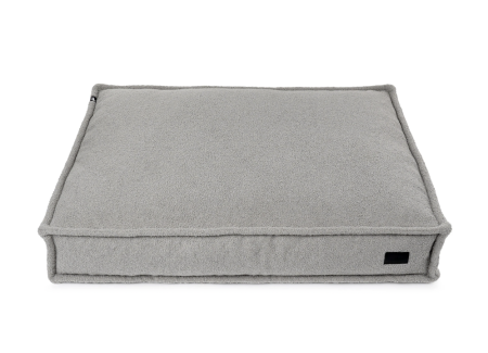 Hundekissen Flow TEDDY in SILBER