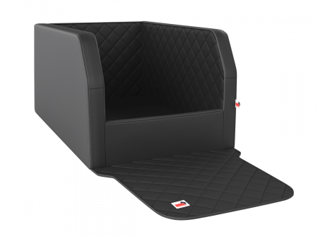 Auto Rücksitz Hundebett Travelmat RS Duo Plus Gr. XL Jetblack