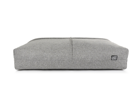 Hundekissen Twiddle gesteppt  80x60 cm GRAU