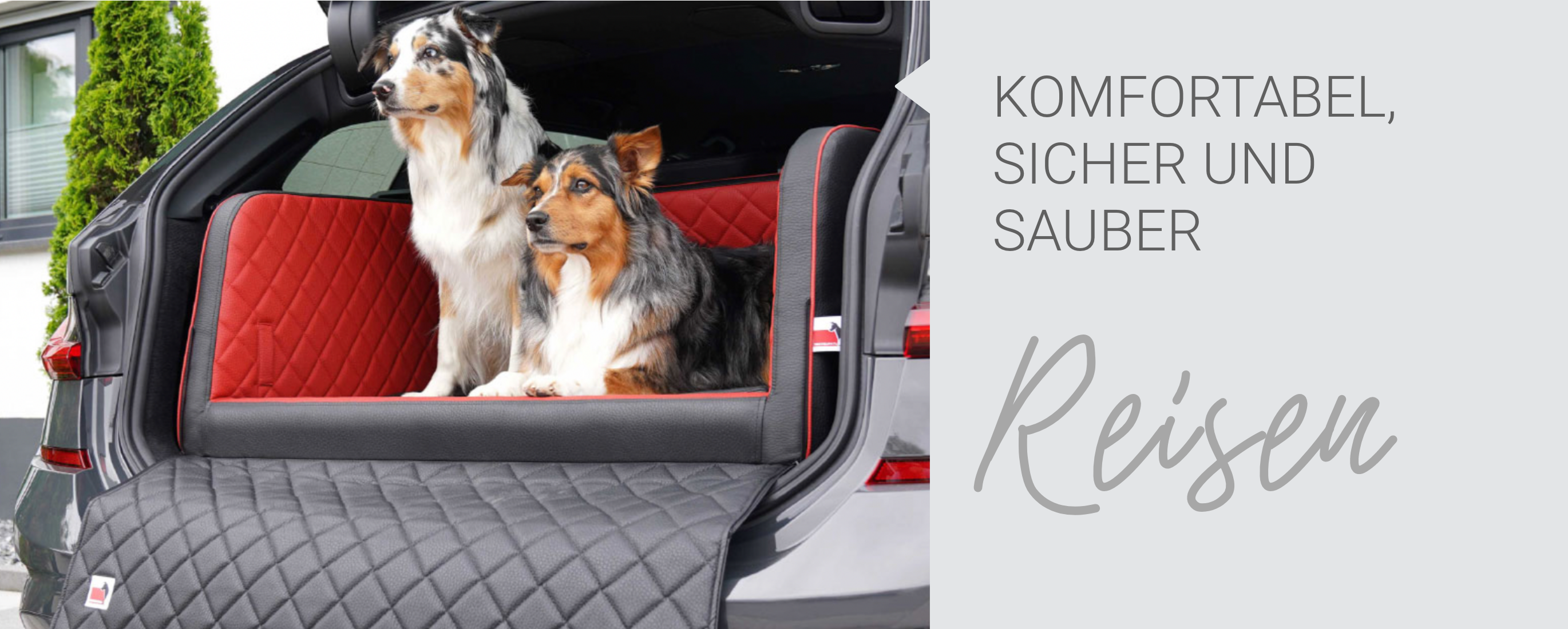 TIERVITAL NATURPRODUKTE - Auto Vordersitz Hundebett Unterlage Keilkissen